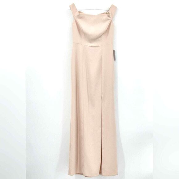 Dessy Collection by Vivian Diamond Cameo Bridesmaid Dress Style 3040 Womens 6 - Picture 1 of 15